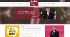 Desktop Screenshot of ansiad.org.tr